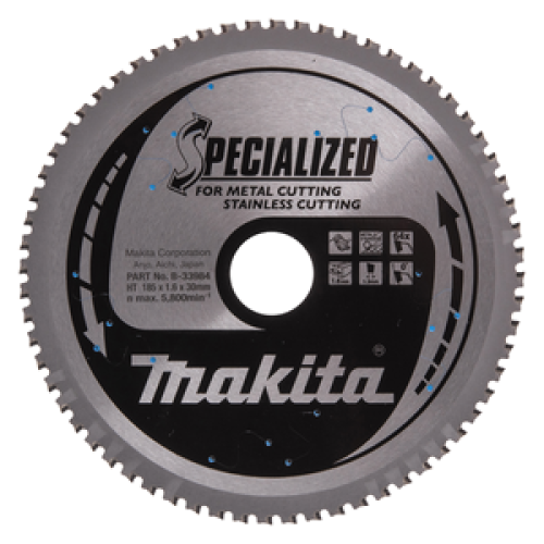 SPECIALIZED disco per troncatrici per metallo 185/30