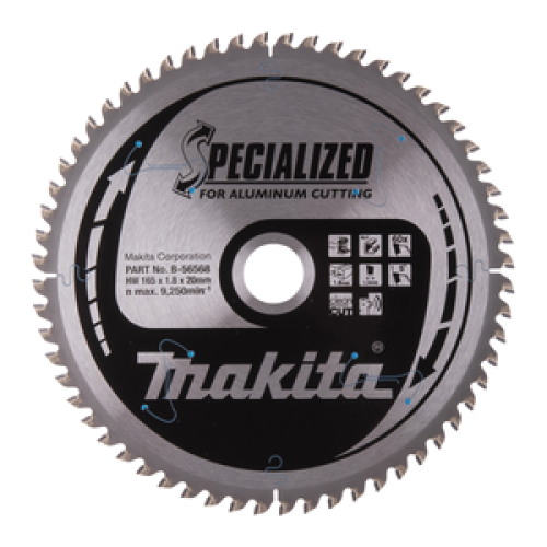 SPECIALIZED disco circolare per alluminio 165/20