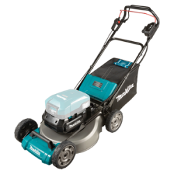 Tosaerba a batteria 36V con connettore di collegamento e trazione sulle ruote 53 cm